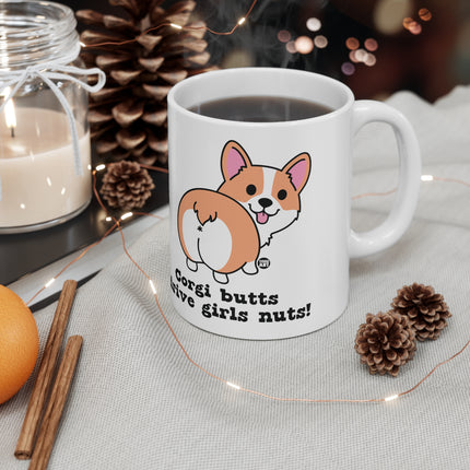 Corgi Butts Ceramic Mug