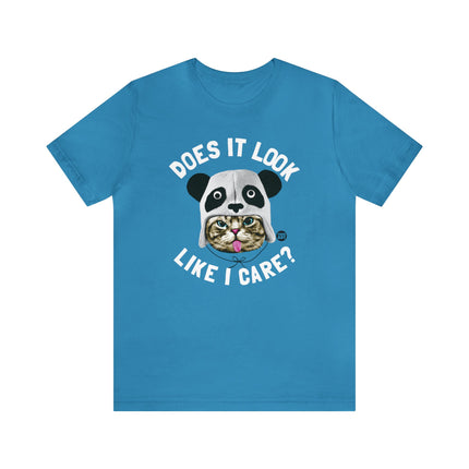 Does It Look Like I Care Cat Unisex Tee