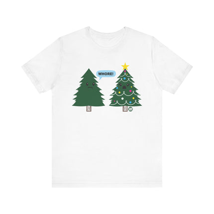 Funny Christmas Tree Tee Shirt