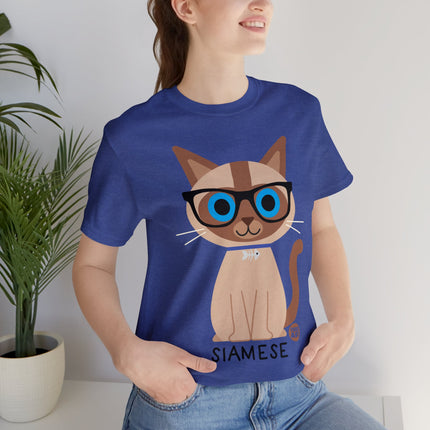 Bow Wow Meow Siamese Unisex Tee