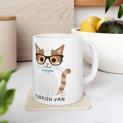 Bow Wow Meow Turkish Van Ceramic Mug