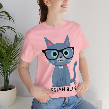 Bow Wow Meow Russian Blue Unisex Tee