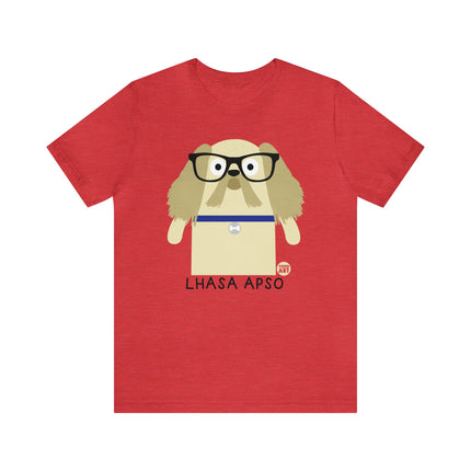 Bow Wow Meow Lhasa Apso Unisex Tee