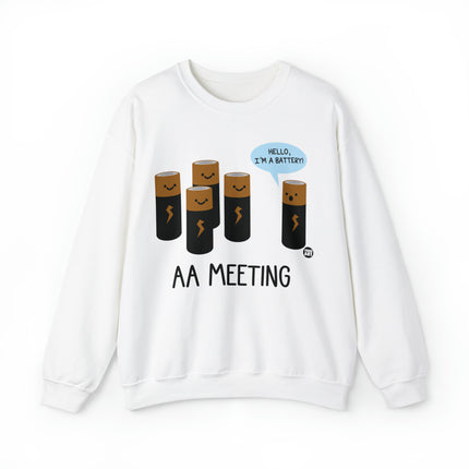 AA Meeting Battery Crewneck Sweatshirt