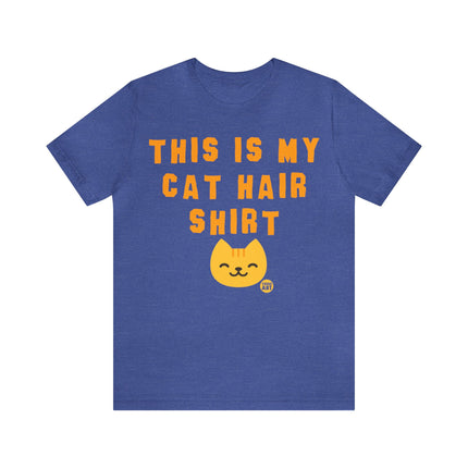 Cat Hair Shirt Unisex Short Sleeve Tee