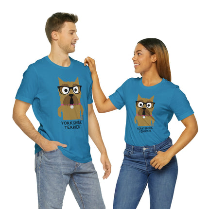 Bow Wow Meow Yorkshire Terrier Unisex Tee