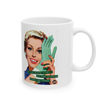 Retro Housewives If The Glove Fits Coffee Mug