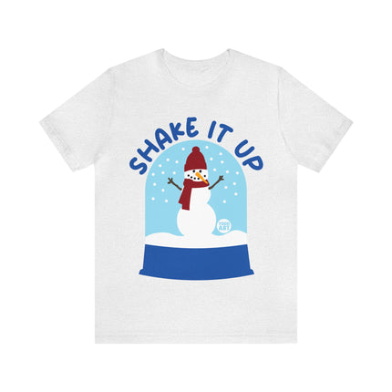 Shake It Up Snowglobe Christmas Unisex Tee