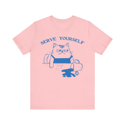 Serve Yourself Cat Tee