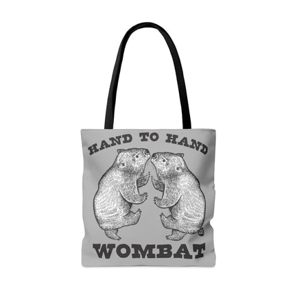 Hand to Hand Wombat Tote Bag