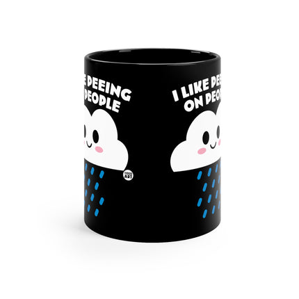 Pee on People Cloud Mug