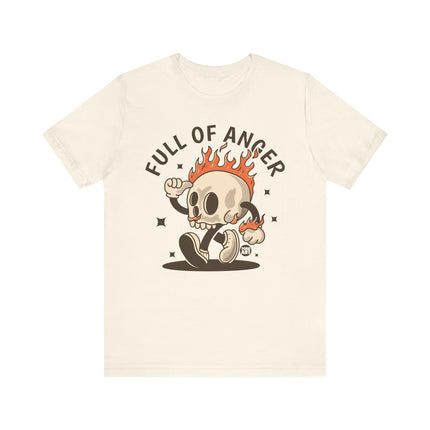 Full of Anger Skull Tee