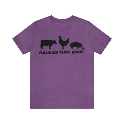 Animals Taste Good Unisex Tee