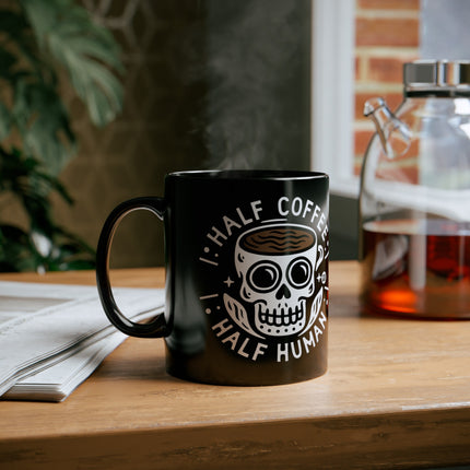 Half Coffee Half Human Mug