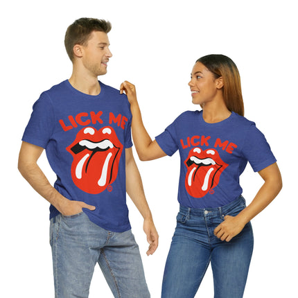 Lick Me Lips Unisex Short Sleeve Tee