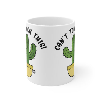 Cant Touch this Cactus Ceramic Mug