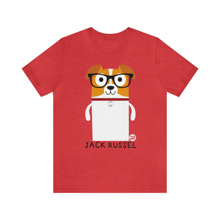 Bow Wow Meow Jack Russel Unisex Tee