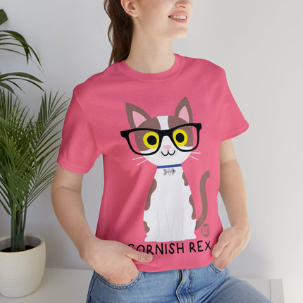 Bow Wow Meow Cornish Rex Unisex Tee