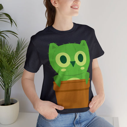 Cactimals - Owl Unisex Tee