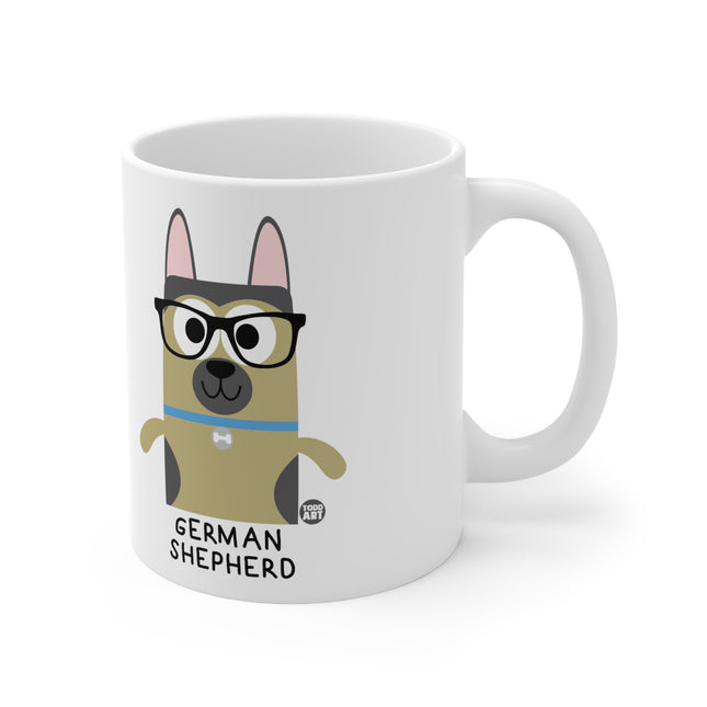 Bow Wow Meow German Shepherd Ceramic Mug