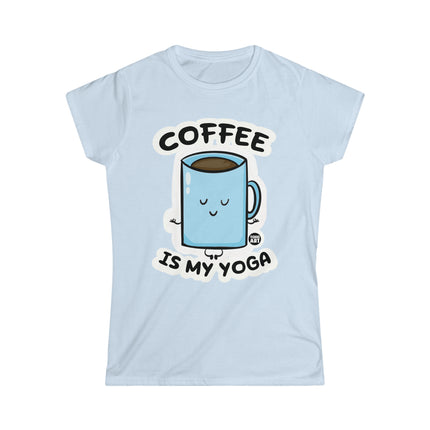 Coffee Is My Yoga Women's Softstyle Tee