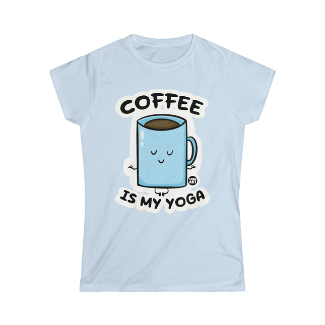 Coffee Is My Yoga Women's Softstyle Tee