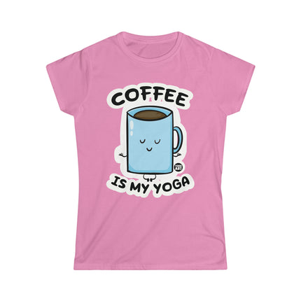 Coffee Is My Yoga Women's Softstyle Tee