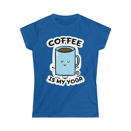 Coffee Is My Yoga Women's Softstyle Tee