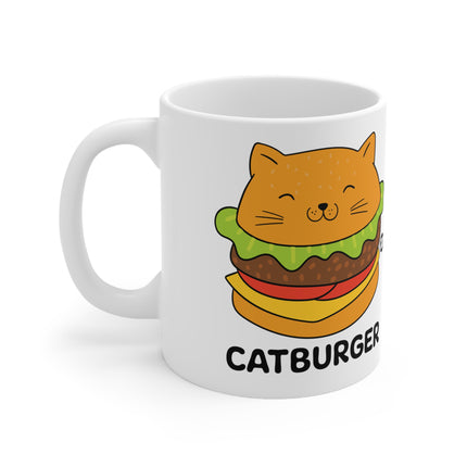 Cat Burger Ceramic Mug