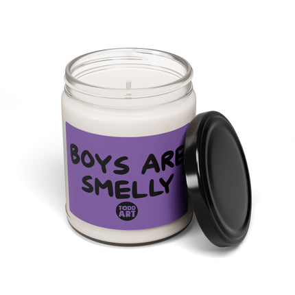 Boys Are Smelly Scented Soy Candle, 9oz