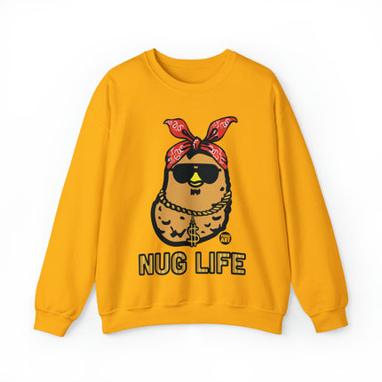 Nug Life Chicken Nugget Crewneck Sweatshirt