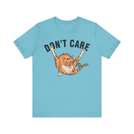 Don't Care Cat Tee