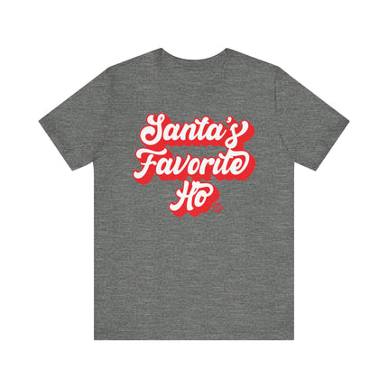 Funny "SANTA'S FAVORITE HO" Tee Shirt