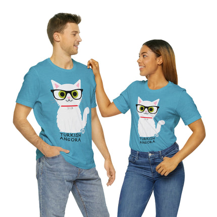 Bow Wow Meow Turkish Angora Unisex Tee