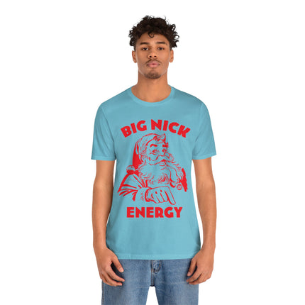 Big Nick Santa Unisex Short Sleeve Tee