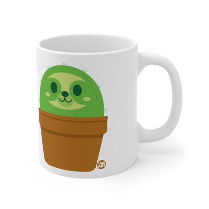 Cactimals Sloth Ceramic Mug