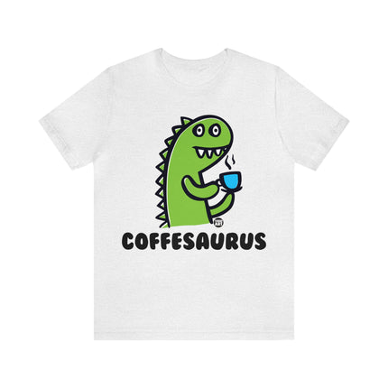 Coffeesaurus Dinosaur Unisex Tee