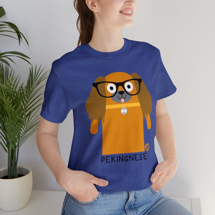 Bow Wow Meow Pekingnese Unisex Tee