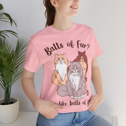 Balls of Fury Cats Unisex Tee