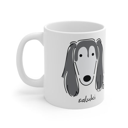 Dog Breeds Saluki Ceramic Mug