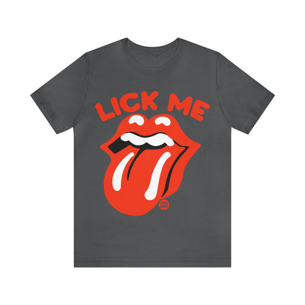 Lick Me Lips Unisex Short Sleeve Tee