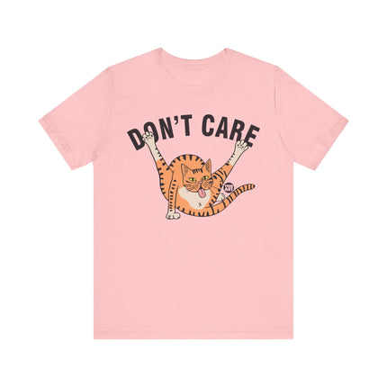 Don't Care Cat Tee