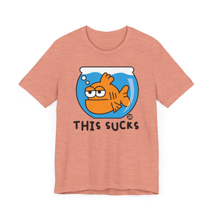 Funny "THIS SUCKS GOLDFISH" Tee Shirt