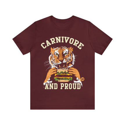 Carnivore and Proud Tiger Unisex Tee