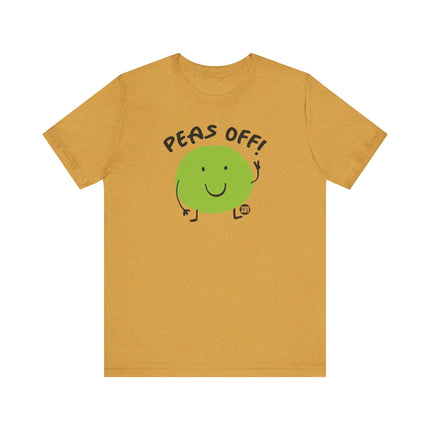 Cute "PEAS OFF" Tee Shirt