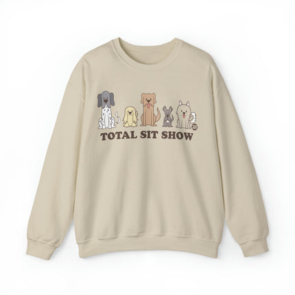 Total Sit Show Dogs Crewneck Sweatshirt