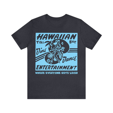 Retro Hawaiian Tiki Bar Unisex Short Sleeve Tee