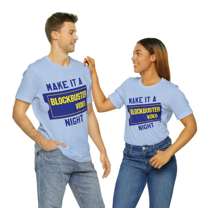Blockbuster Night Retro Unisex Tee