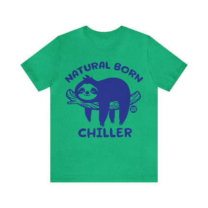 Natural Born Chiller Sloth Unisex Short Sleeve Tee