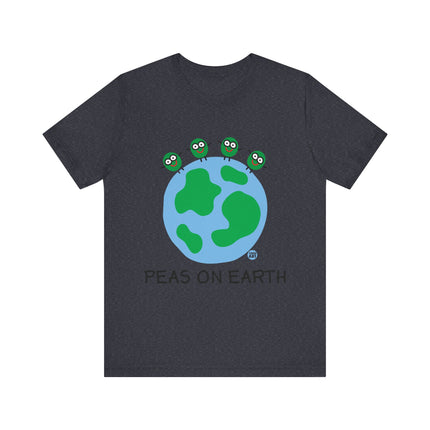 Cute "PEAS ON EARTH" Tee Shirt